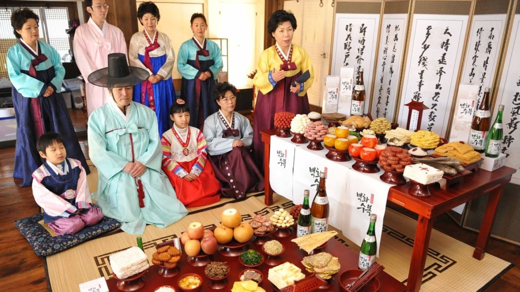 The traditional Chuseok holiday — a harvest festival and a day of honoring ancestors