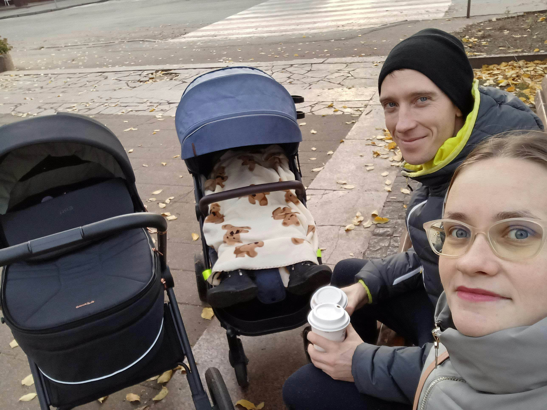 During leave for the birth of our daughter